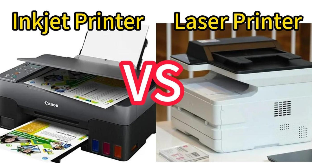 Inkjet vs Laser Printers, What's the Difference?