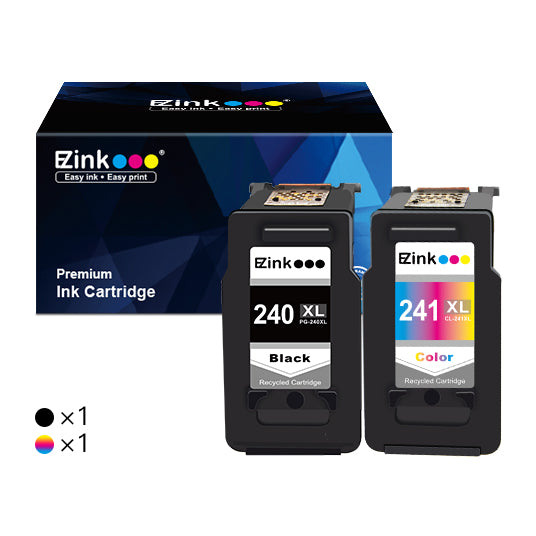 Canon PG-240XL CL-241XL Remanufactured Ink Cartridge (2 Pack