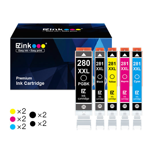 LxTek Compatible Cartouches d'encre Remplacement pour Canon PGI