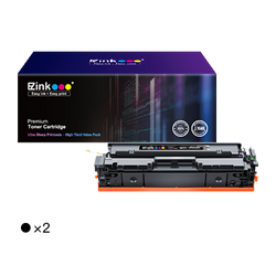 HP 202X 202A Compatible Toner Cartridges(2 Black)