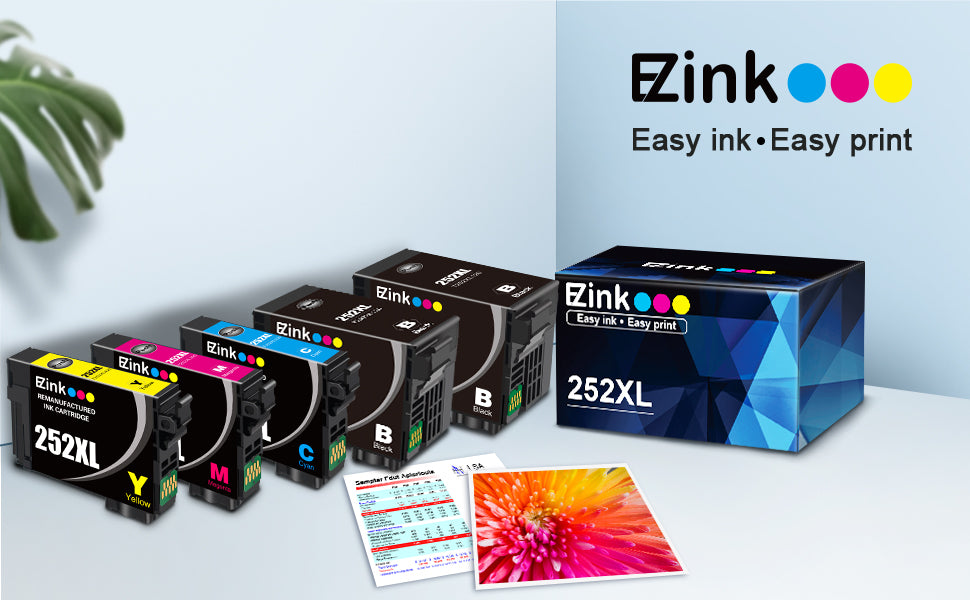 Epson 252xl T252xl Remanufactured Ink Cartridge 10 Pack E Z Ink 2810
