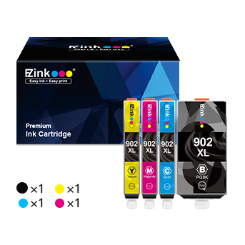 HP 902XL Compatible Ink Cartridges(4 Pack)