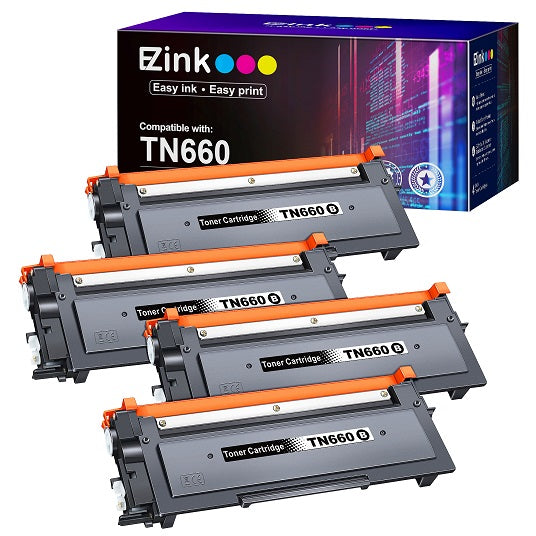 LINKYO LY-BR-V3TN660 Black Toner Cartridge - Compatible with