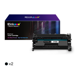 HP 58 A CF258A Compatible Toner Cartridge (2 Black NO Chip)